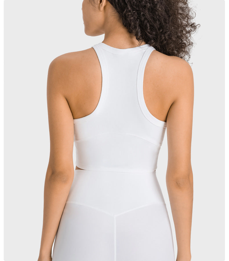 Racerback Tank White