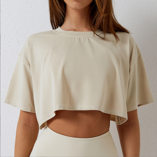 Boxy Tee Nude