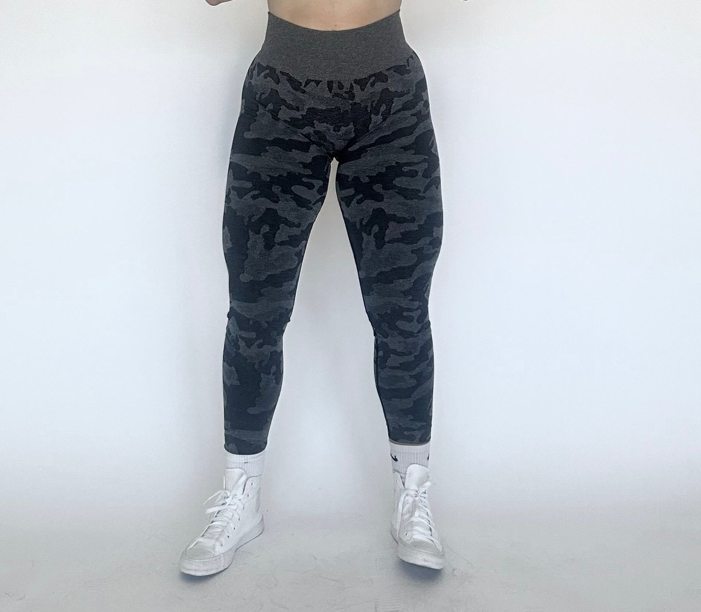 Camo Leggings Black