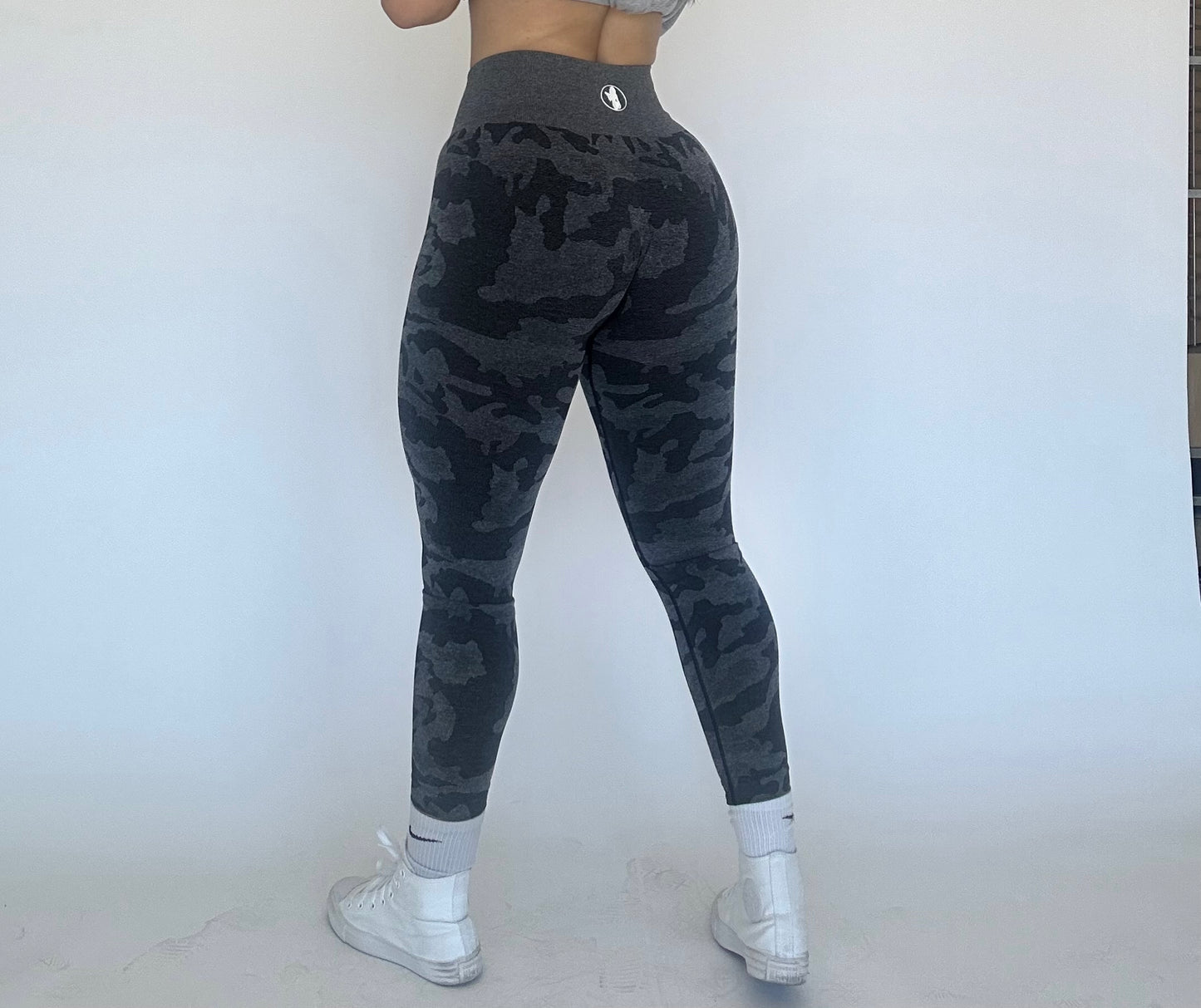 Camo Leggings Black