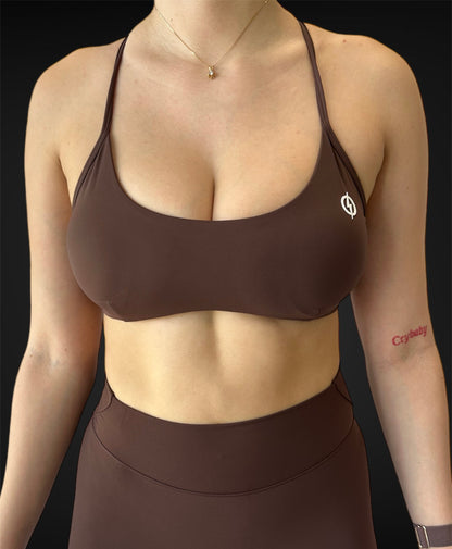 Remi curve bra brown